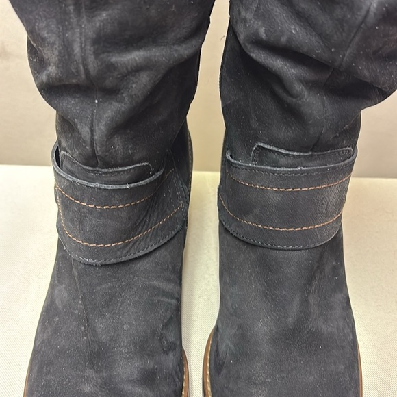 Paul Green Women's Black Knee-High Boots Size 7 - Picture 2 of 10